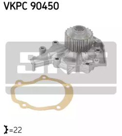 Водяной насос SKF для CHEVROLET KALOS 1.2